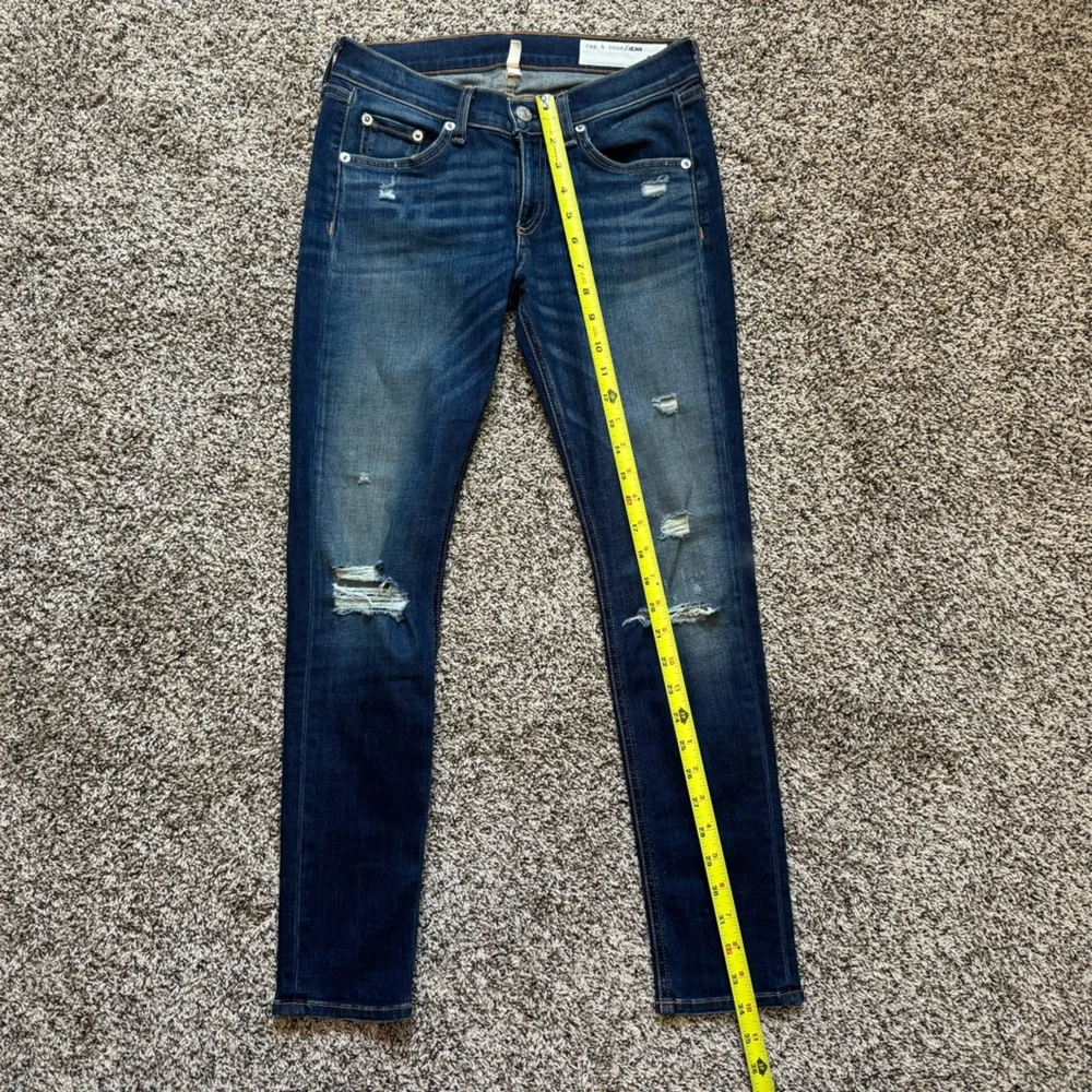 Rag & Bone Women’s Low Rise Distressed Capri
